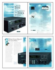 DRAKE R8A INSTRUCTION + SERVICE MANUALS + REVIEWS + COLOR AD + BROCHURE