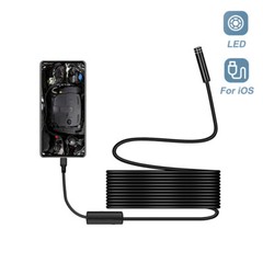 5M 8LED IOS Plug and Play Borescope Endoscope Inspection Camera for iPhone iOS