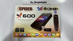 SPIDER X600 5G WIFI 10 YEARS Satellite Receiver TV Box Latest Global Technology