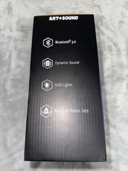 Art + Sound Dancing Water Bluetooth Wireless Speakers LED Light Show New Box