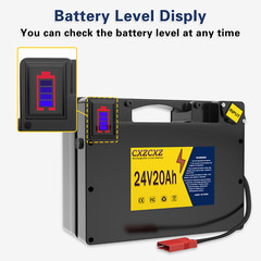 24V 20AH Lithium Battery for Electric Wheelchair,Better Than Lead-Acid Batteries