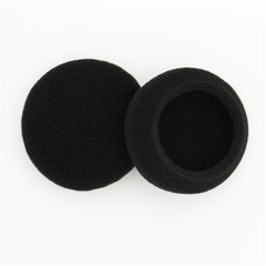 35/40/45/50/55/60/65MM Headphone Ear Foam Pad Cover Replacement – 10 Pairs Black