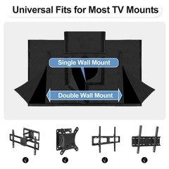 Outdoor TV Cover 28-32in Waterproof UV Resistant Screen Protector