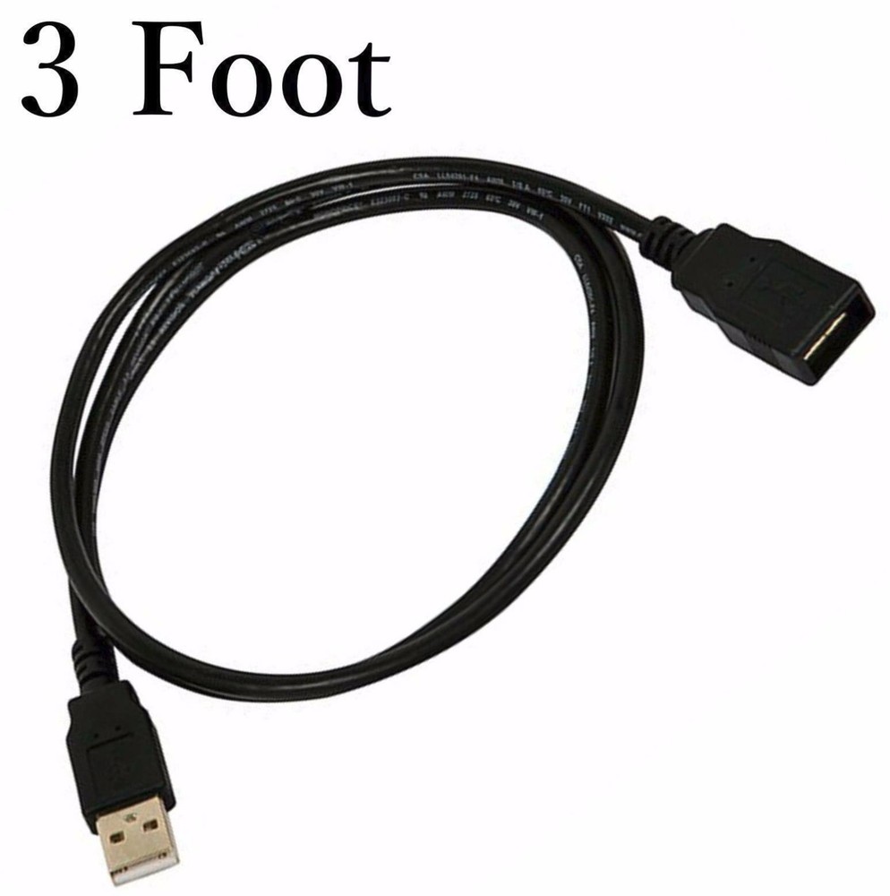USB 2.0 Type A Male to Female Extension Signal Booster Cable 15FT 25FT 30 FT