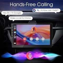 10.1 Inch Carplay Screen for Car,8 cores Radio Screen with RAM 4GB+ROM 64GB
