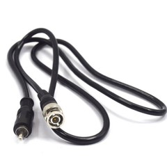 BNC Male to RCA Phono Plug Cable Lead Connector for Camera/Monitor 1m/1.5m/2m/3m