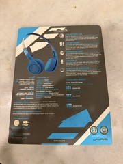 JLab Rewind Wireless Retro Headphones Blue, Bluetooth, Black, 80s 90s style