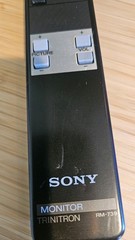 Original Sony RM-739 Trinitron Monitor Remote Control for PVM-2030 PVM-2530