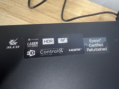 Epson EpiqVision Ultra LS500 4K Short Throw Laser Projector Black 0 HRS Renewed