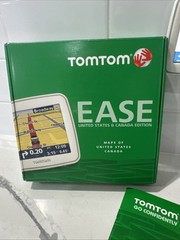 TomTom Ease United States USA Maps Edition Fold & Go EasyPort Mount Manual Box