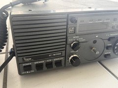 Icom IC-M700 HF Marine SSB Transceiver w Mic VTG Tested Made in Japan Works