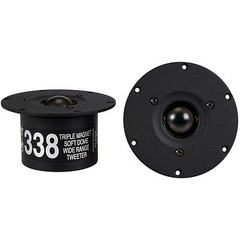 Morel ET 338 1-1/8″ Soft Dome Tweeter Matched Pair