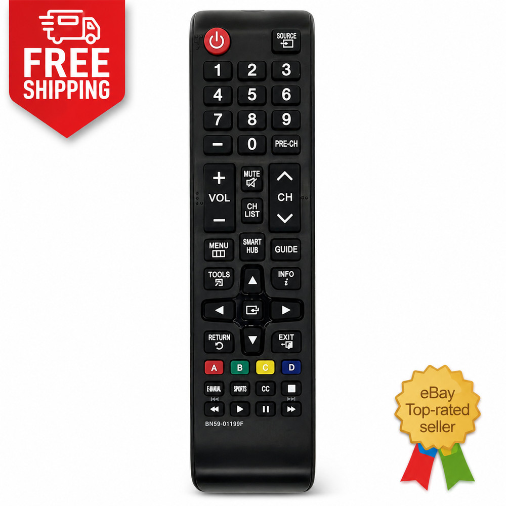 Universal NEW Remote Control for ALL Samsung LCD LED HDTV Smart TVs BN59-01199F