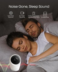 eufy Security Baby Monitor E21 with 4K UHD Camera, 5” 720p Display 8X Zoom 24/7