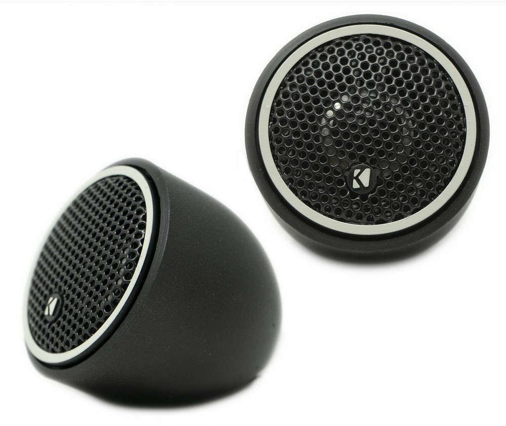 Kicker CST204, CS Series 3/4″ Tweeters w/ Crossofer (46CST204)