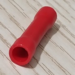 1000pcs Red Fully Insulated 22-16AWG Wire Crimp Butt Connectors Splice Terminals