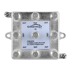 Vertical 8-Way 5-2300MHz Coax Splitter