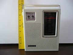 Vintage Panasonic R-1493 Transistor AM Radio – AC or Battery – Tested Works!