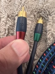 AudioQuest YIQ-1 RCA Component Video Cable 2m / 6’6″ 100% Genuine Free Shipping!