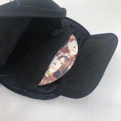 Soundgear Portable CD Player Case Blue/Black Poly Travel Storage Pouch