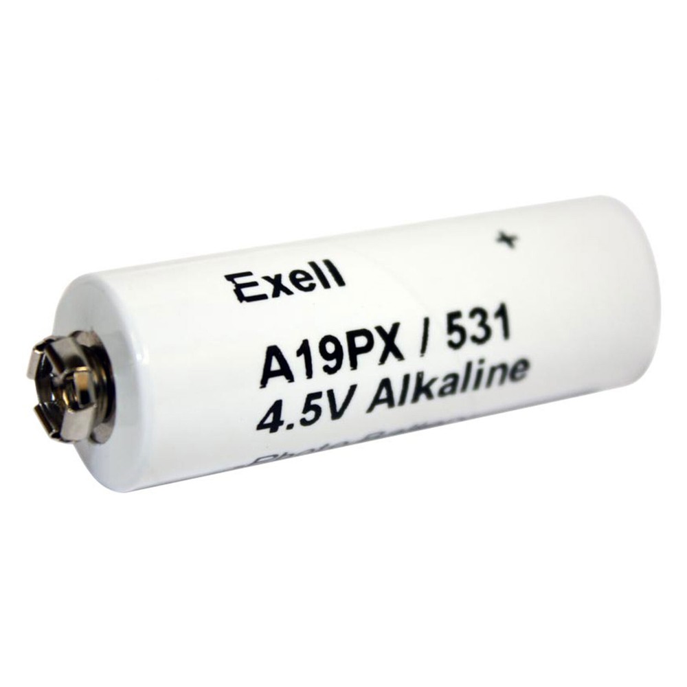 Exell Battery A19PX Compatible With A19PX IEC 3LR50 V19PX Ansi 1307AP