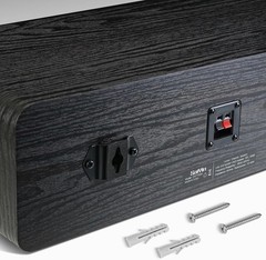 Versatile 17 Inch Center Channel Speaker, Home Cinema