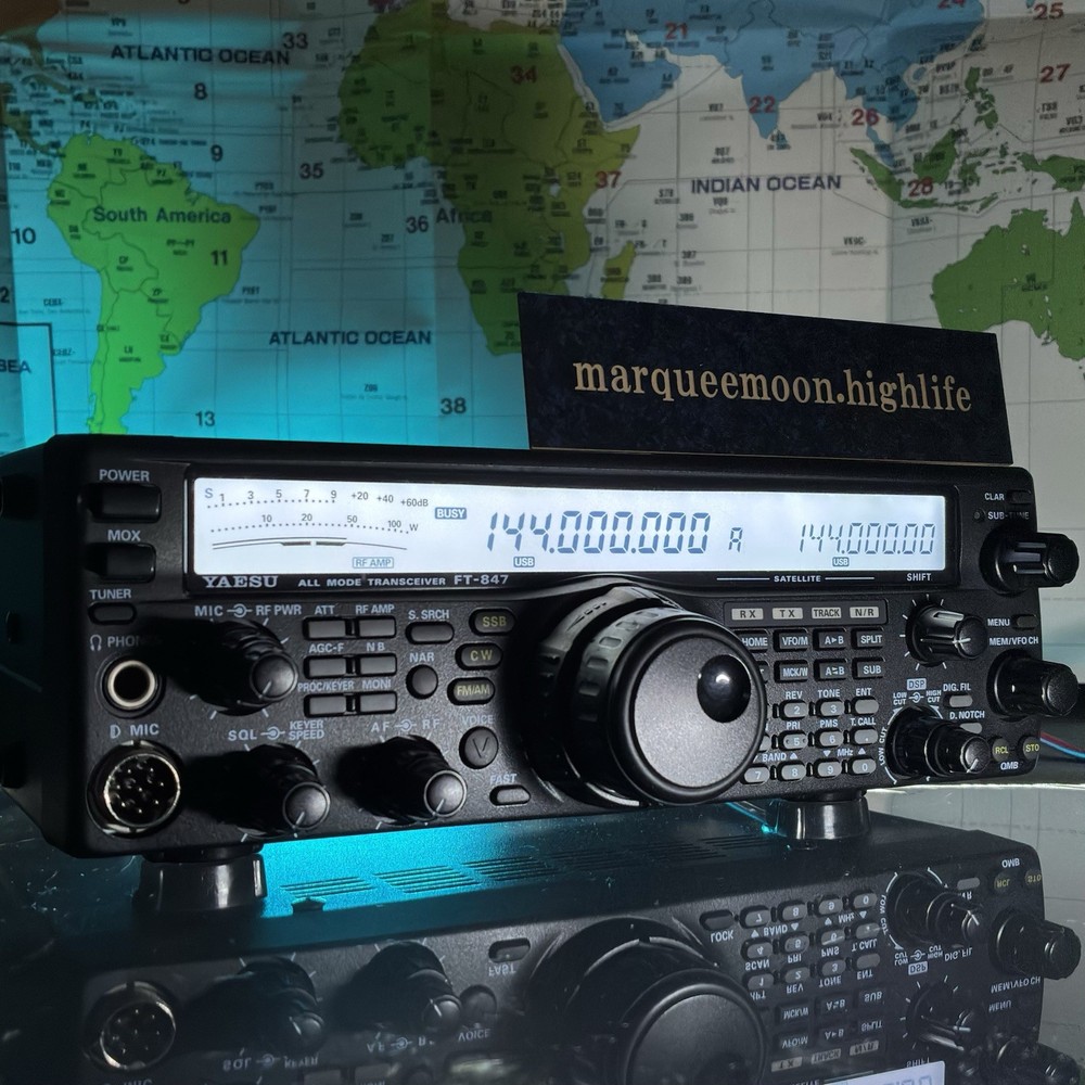 YAESU FT-847 HF 430MHz Ham Radio Transceiver Working Confirmed
