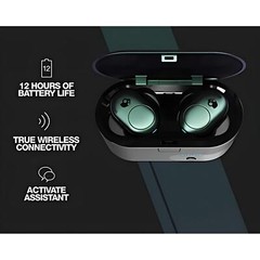 Skullcandy Push True Wireless in-Ear Earbud – Black/Grey