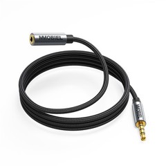 3.5mm Audio Male to Female Jack Aux Extension Cable Audio and Microphone – 3 ft
