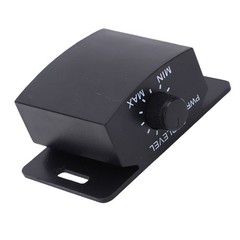 6 Pin Universal Bass Control Knob For Car Amplifier Black Excellent