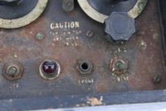 Vintage WW2 Philco U.S. Army Signal Corps Radio VHF Receiver BC-1066A – For Part
