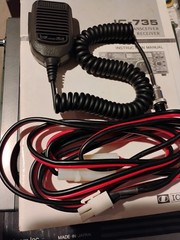 ICOM IC-735 HF TRANSCEIVER – MARS MOD – WITH BOX & MANUAL – NICE CONDITION