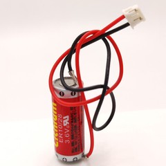 10Pcs 3.6V ER10/28 ER10280 Lithium Battery Mitsubishi FX2NC-32BL Battery w/ Plug