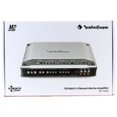 Rockford Fosgate M2-750X5 M2 750W 5-Channel Class-D Marine Audio Amplifier *OB*