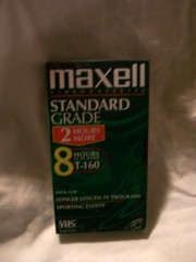 Maxell Standard Grade 2 Hours More 8 Hours in EP Mode T-160 (Sealed) BRAND NEW!!