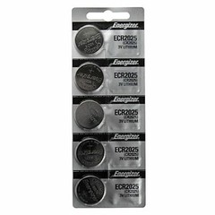 5 x FRESH Genuine Energizer CR2025 ECR2025 3V Coin Button Battery Fast Shipping