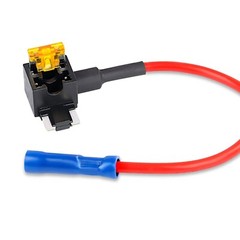 5 Pack 12V 20A Car Add Circuit Fuse Tap Adapter Mini Low Profile Blade Holder