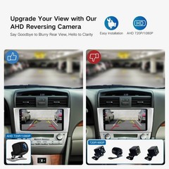Durable HD Reverse Camera – Night Vision & 170° Angle for Trucks, SUVs, Sedans