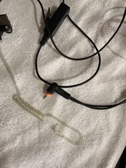 Lot of 3 Earpieces Headsets For Motorola SL300 TLK100 Radio 2 Tube 1 ARC Earhook
