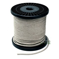 700 Watt 1 ft. Braided Tinsel Lead Wire Subwoofer 0.63″ (1.6mm)