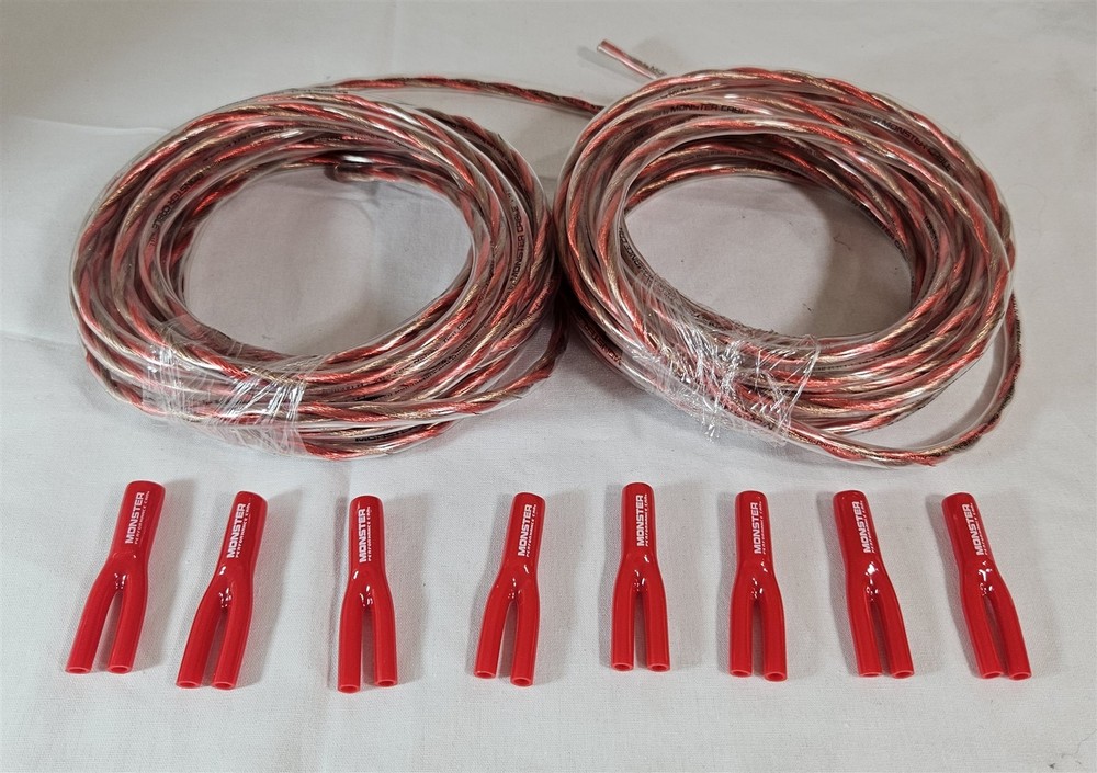 Monster 302 XLN Advanced Performance Speaker Wire 25 Ft x 2 – 50ft Total