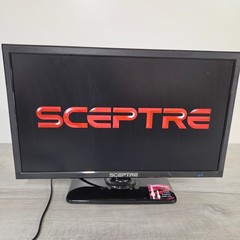 Sceptre E195BV-SRR 19″ LED TV 720p 60Hz HDMI MHL USB VGA Black Small Flat Screen