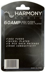 Harmony Audio HA-AGUFD2 Car 2-Way AGU Fused Distribution Block & 60 Amp Fuses