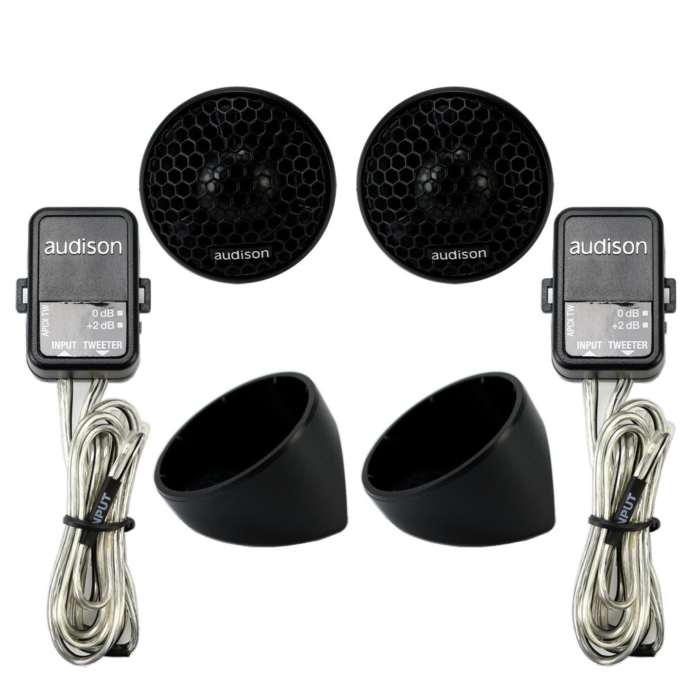 Audison AP 1 1″ Car Audio Component Tetolon Dome Tweeters 150W Max Comp NEW