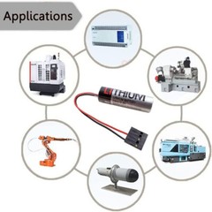◉ 40X TOSHIBA ER6VC3N ER6V/3.6V 2Ah+JAE5PIN The PLC battery CNC for Yaskawa