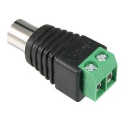 10pcs RCA Female to AV Screw Terminal Audio Video Connector Converter Green
