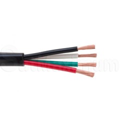 OUTDOOR Speaker Cable Direct Burial Black Audio Wire 14/2 14/4 16/2 16/4 AWG UV