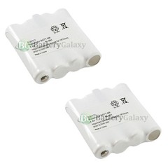 2 Two-Way Radio Rechargeable Battery for Midland LXT-345 376 385 420 440 460 490