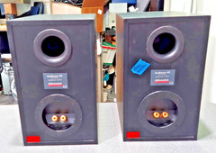 Dynaudio Audience 42 Black Speaker Pair 1 Bad Woofer Tweeter Works Good Cabinets