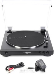 Audio-Technica AT-LP60X Turntable – Black